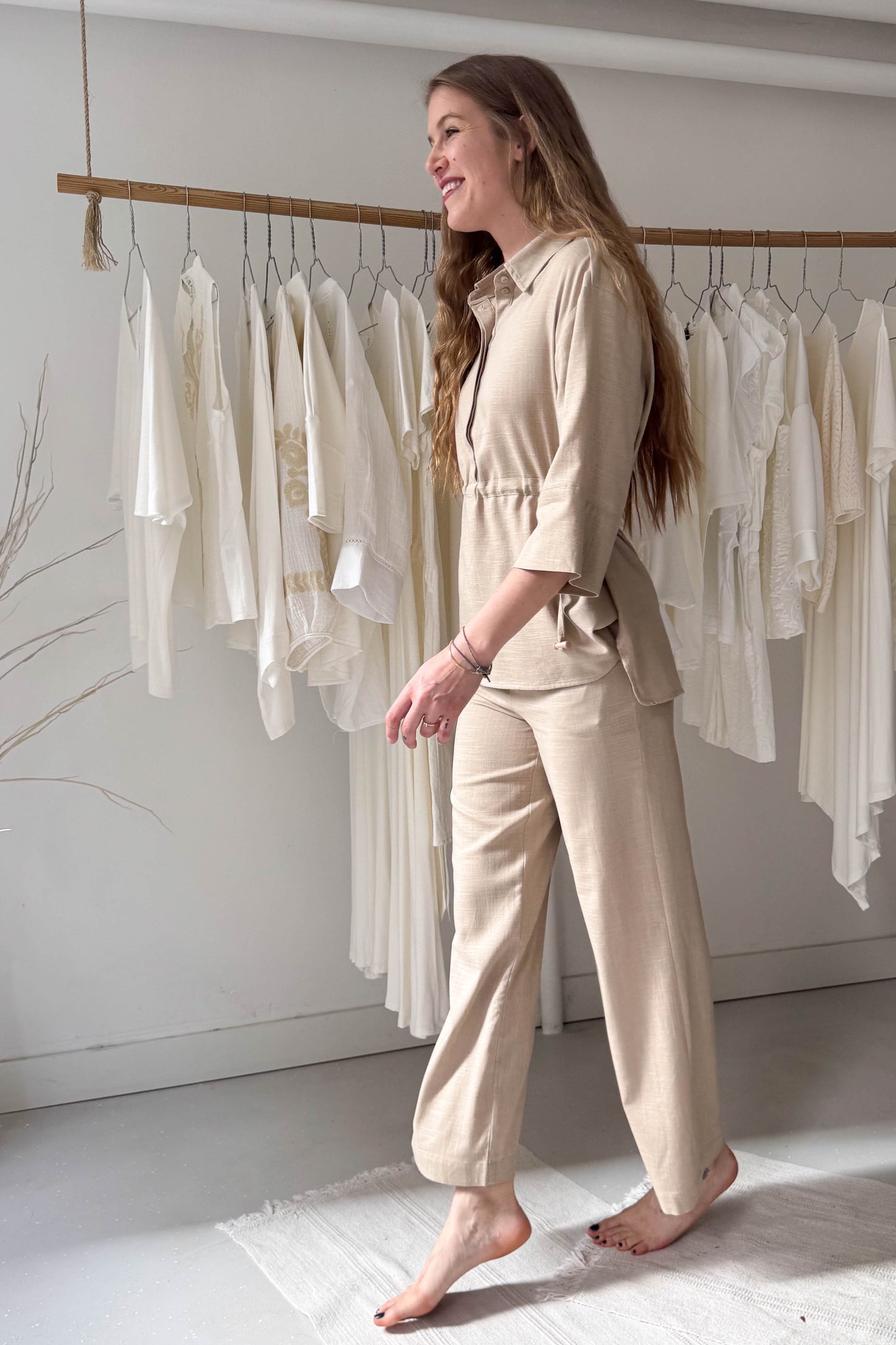 Természetes anyagú szett-földimogyoró