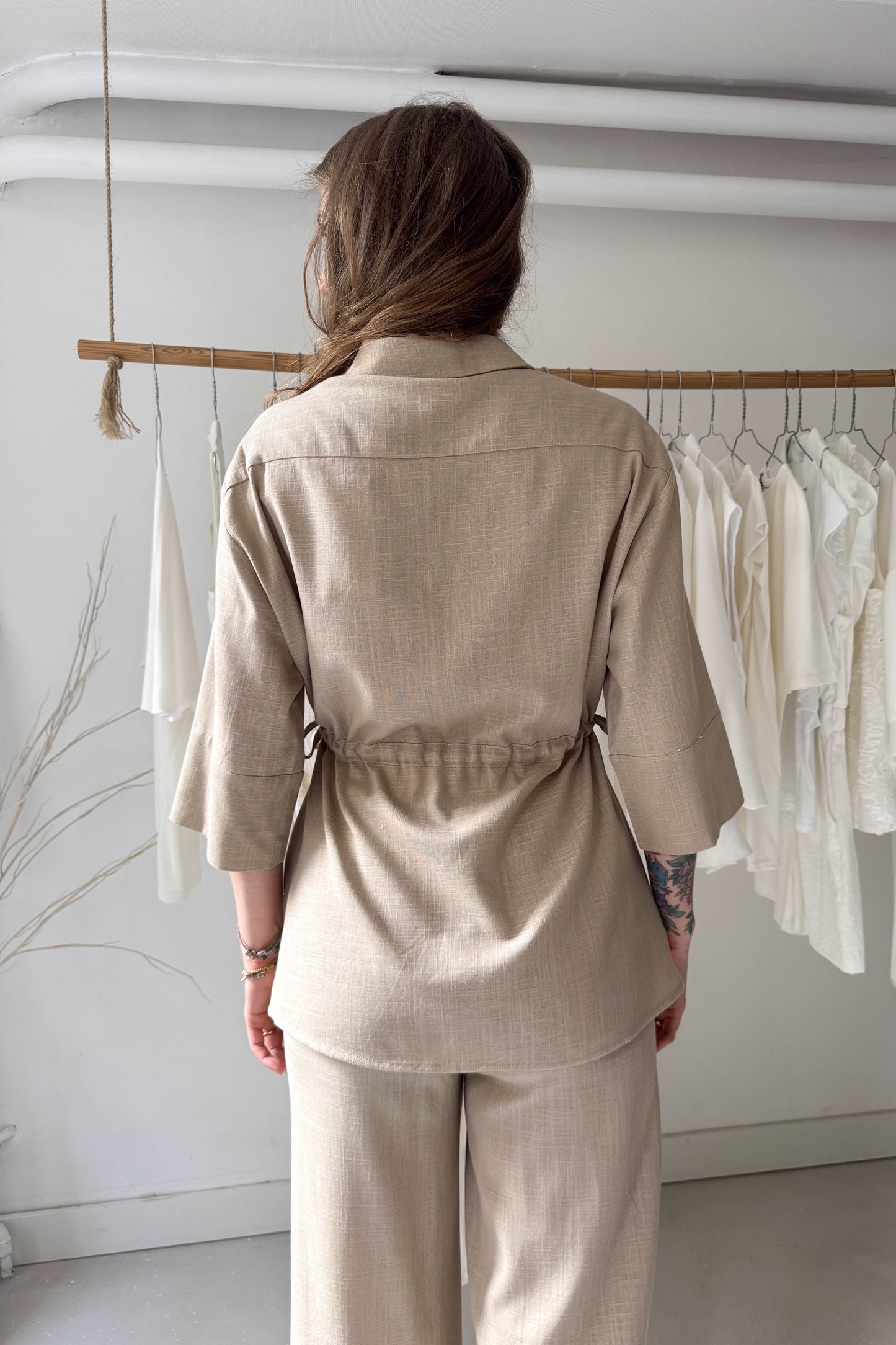 Természetes anyagú szett-földimogyoró