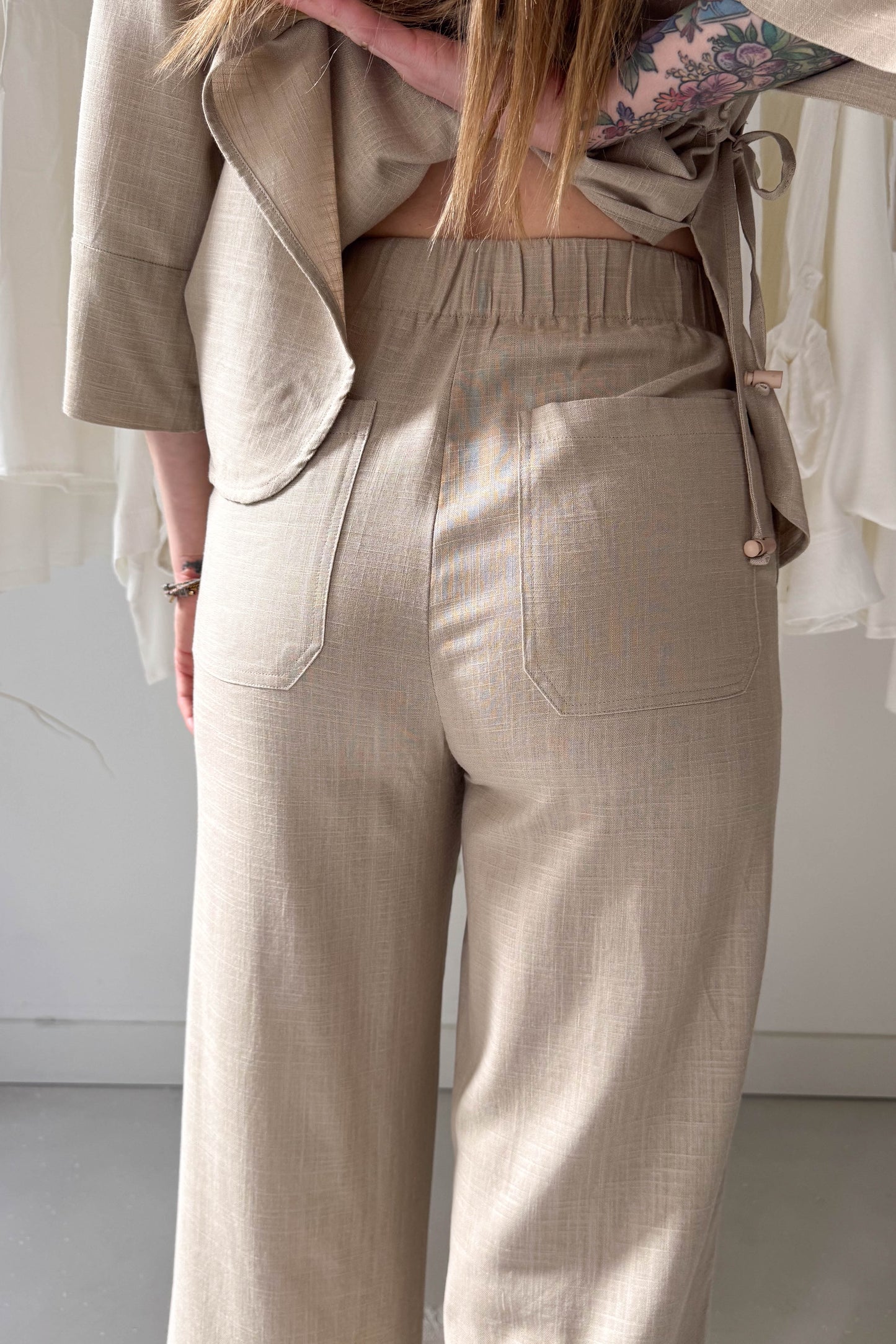 Természetes anyagú szett-földimogyoró