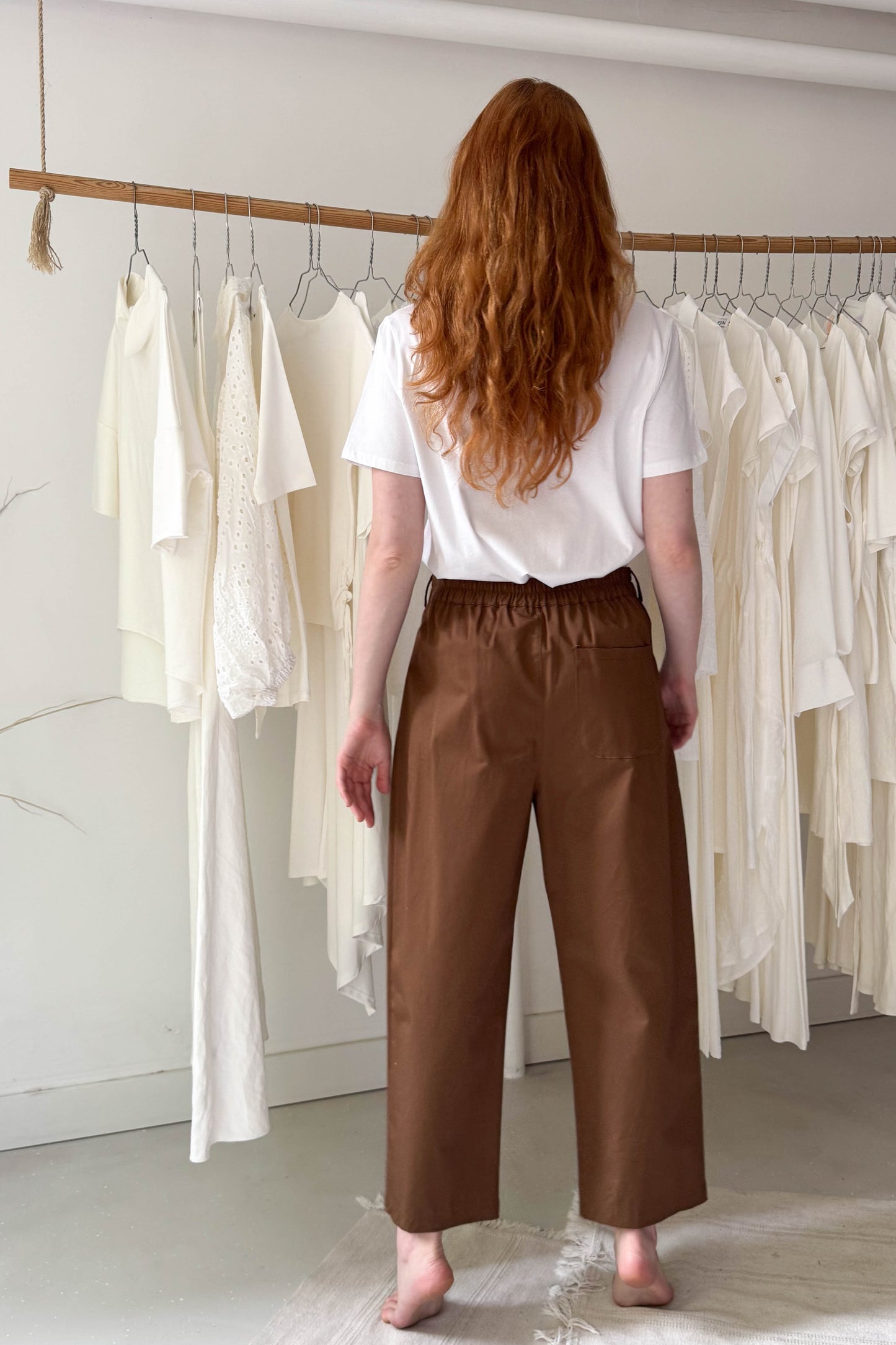 Pehér póló leopárdos printtel