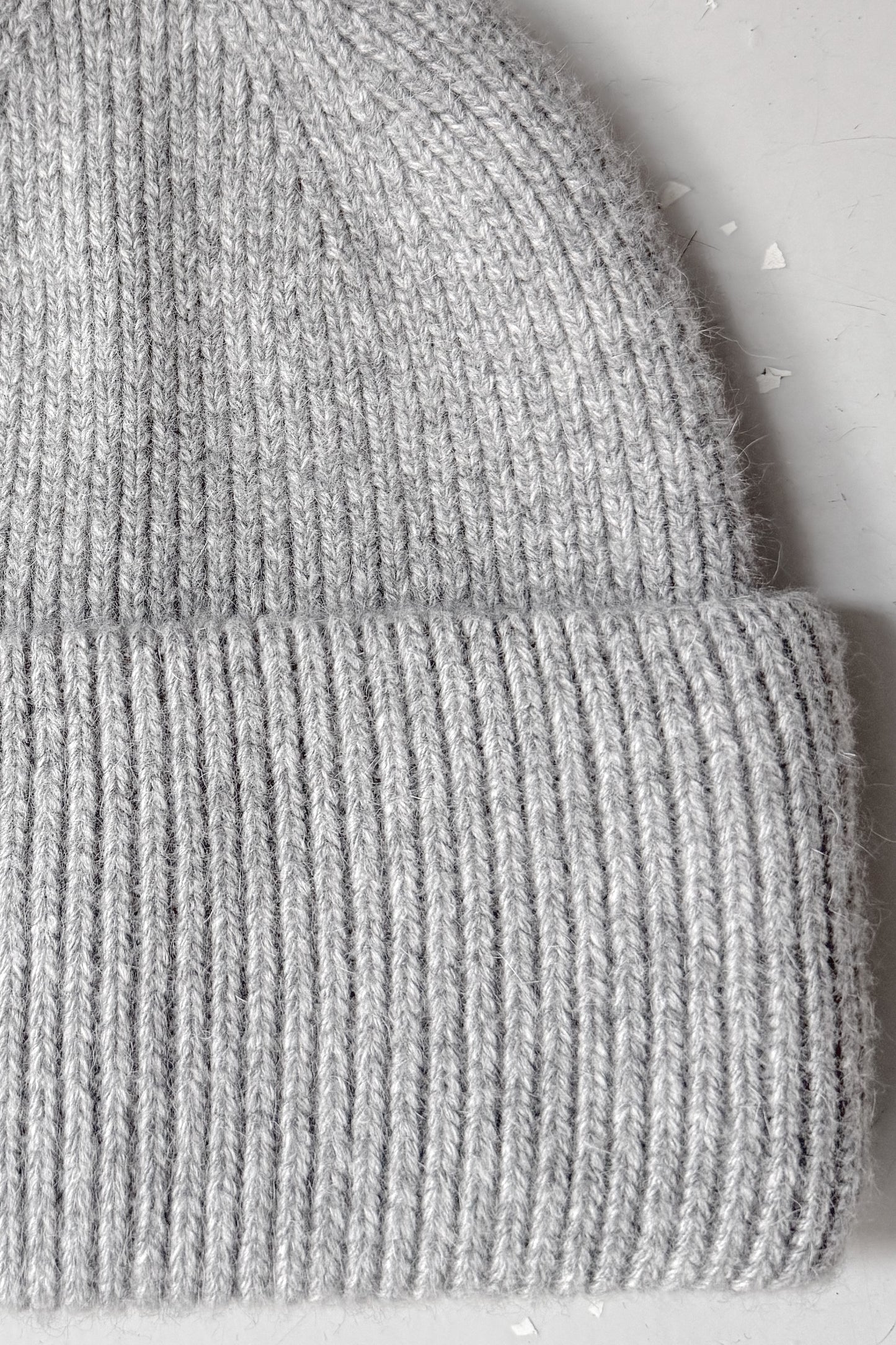 Vastagabb kötött sapka-szürke