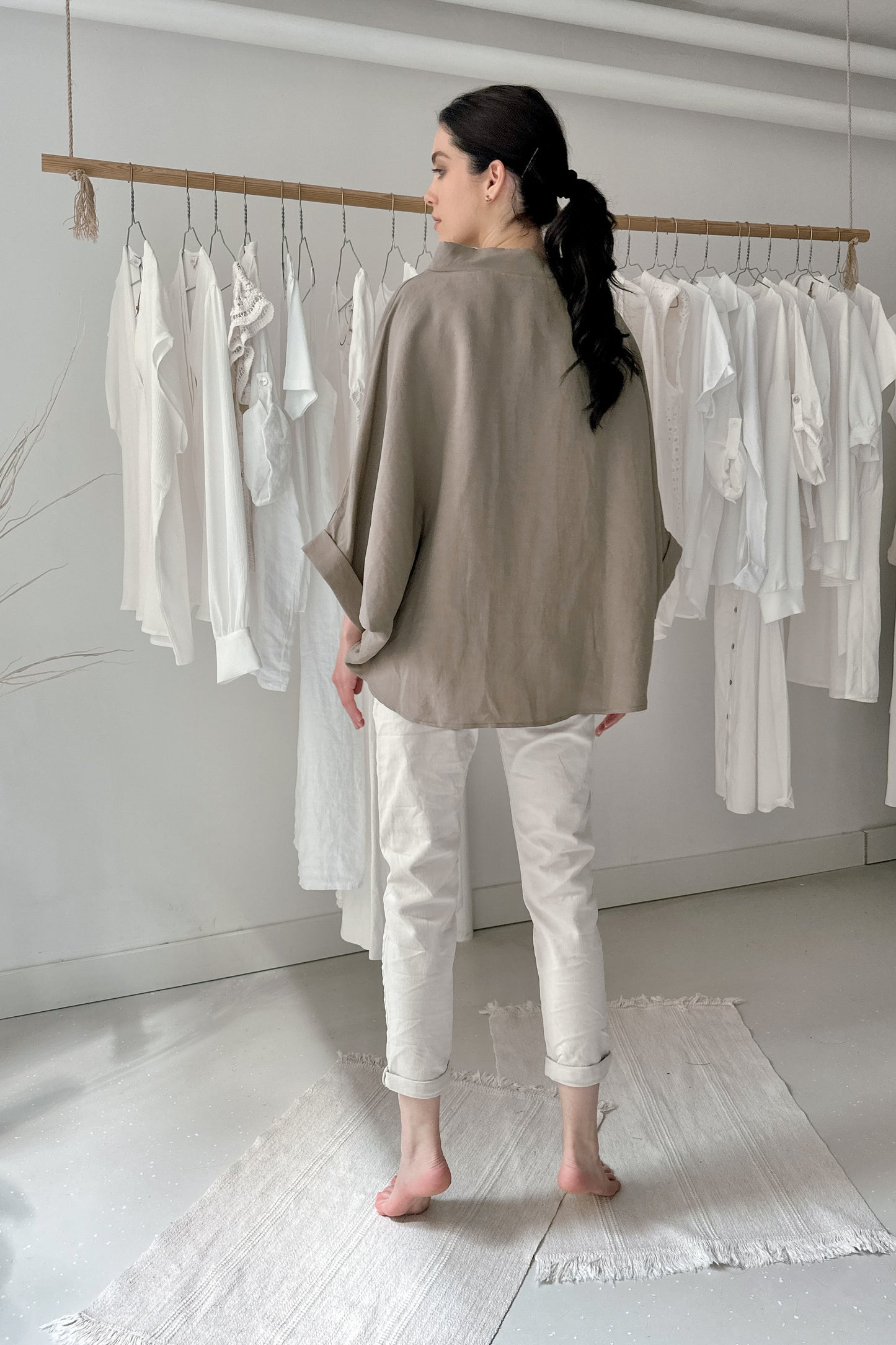 Batwing sleeve top - LEN