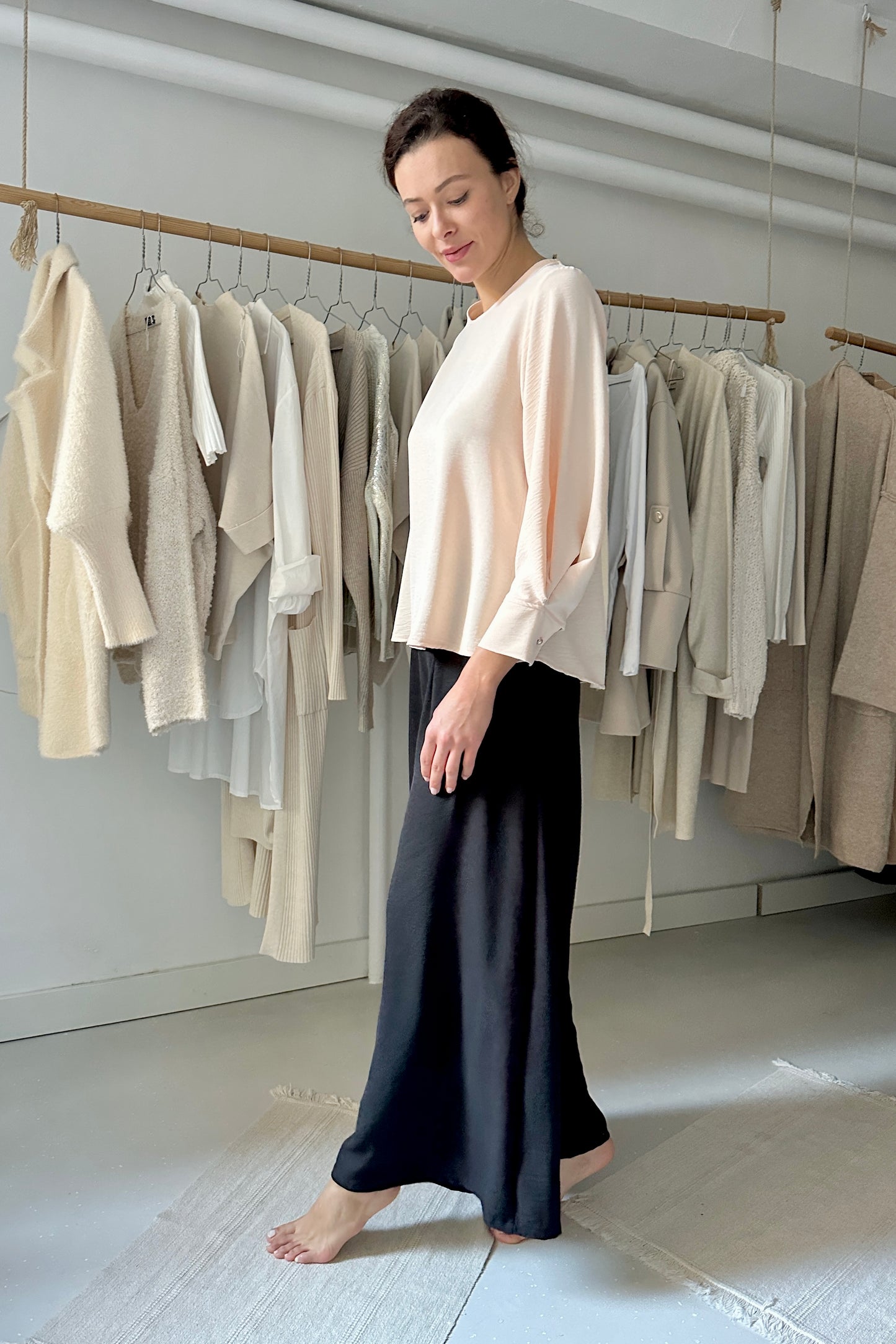 Bő ujjszabású blúz