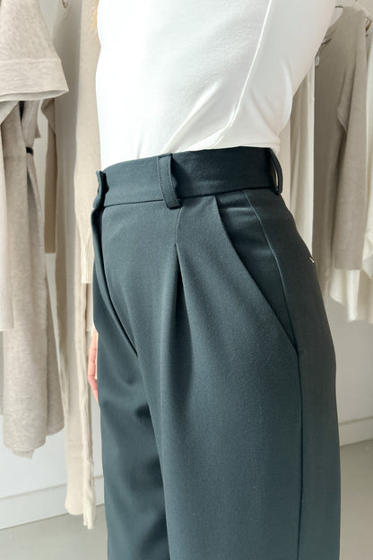 Vasalt nadrág - petrolzöld