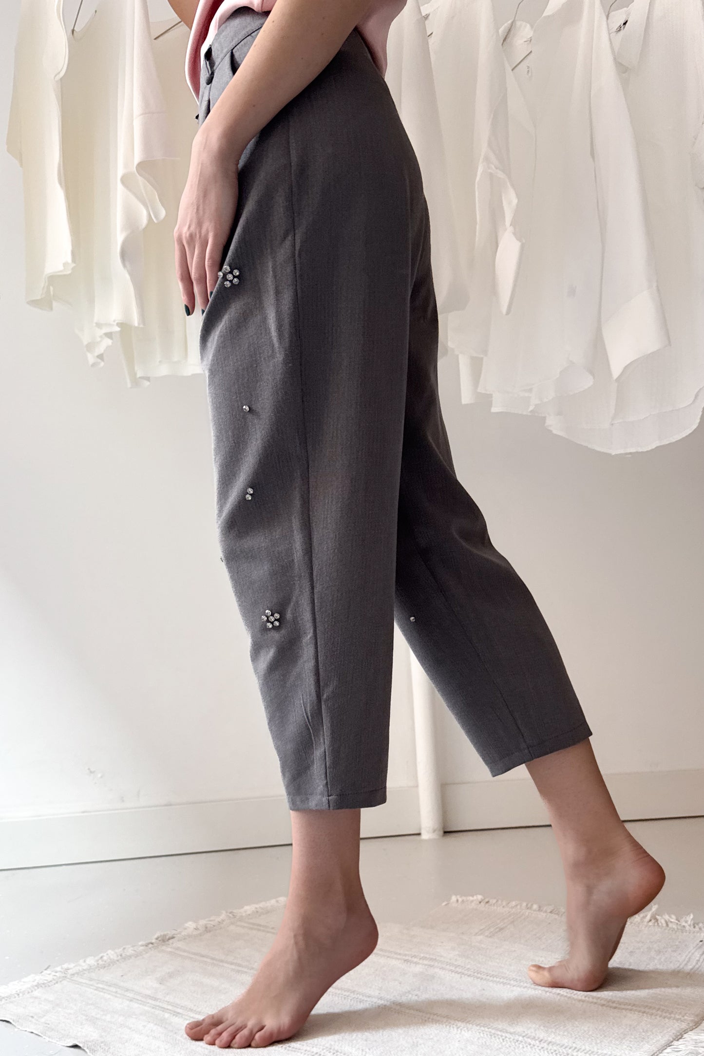 Beaded pants