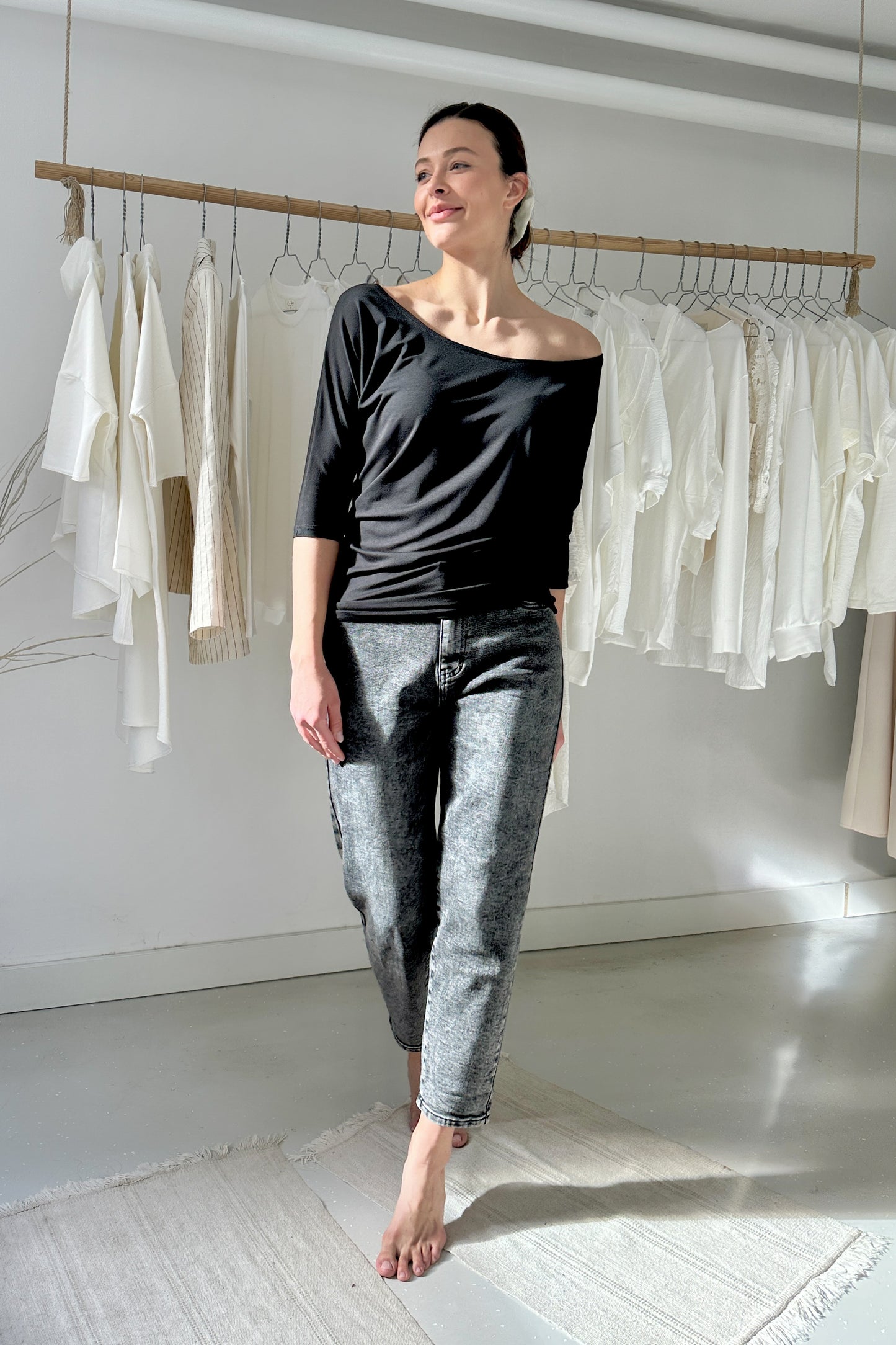 Off-the-shoulder top