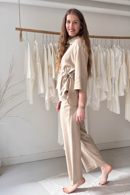 Természetes anyagú szett-földimogyoró