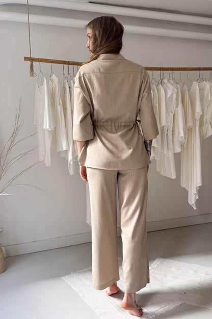 Természetes anyagú szett-földimogyoró