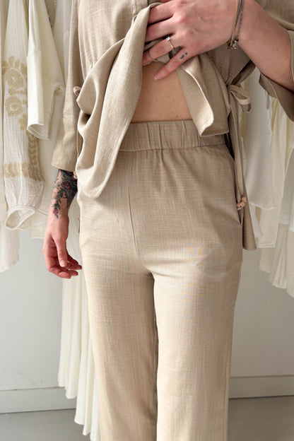 Természetes anyagú szett-földimogyoró