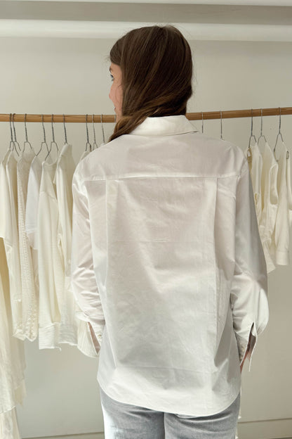 White cotton shirt