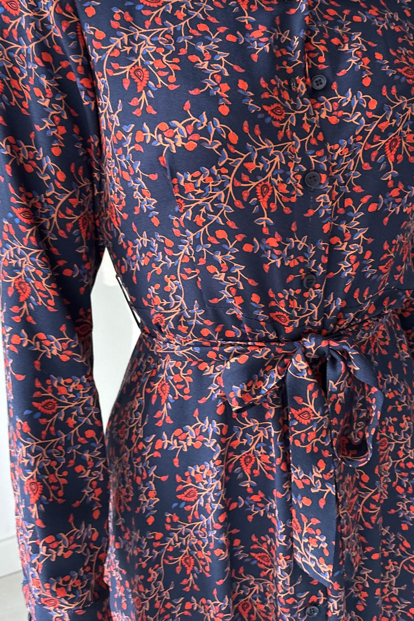 Klasszikus szabású ingruha-sötétkék