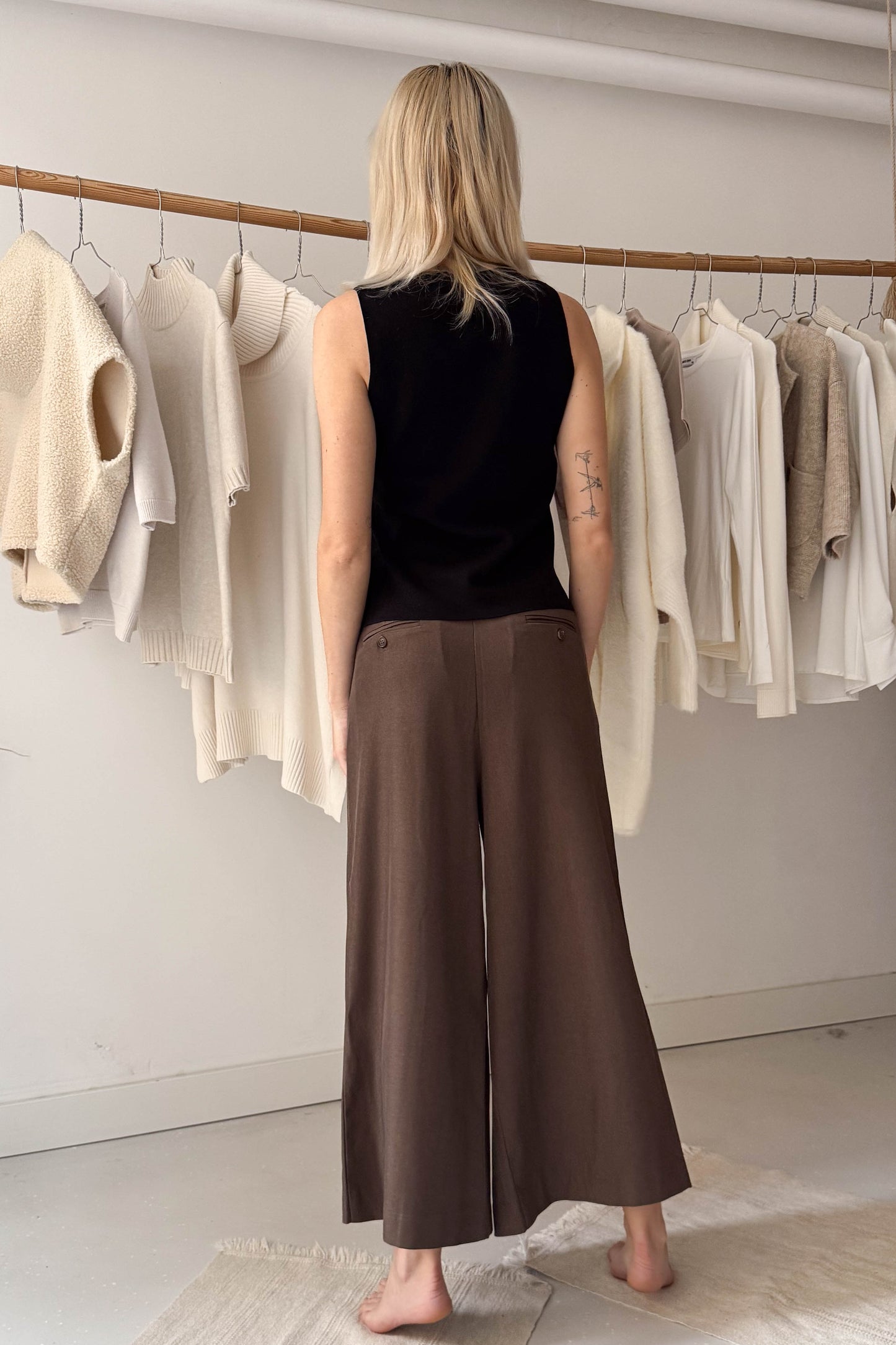 Khaki nadrágszoknya