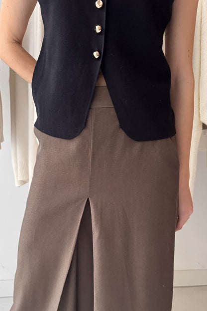 Khaki nadrágszoknya