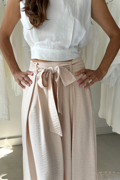 Lenge szoknya - púderszín