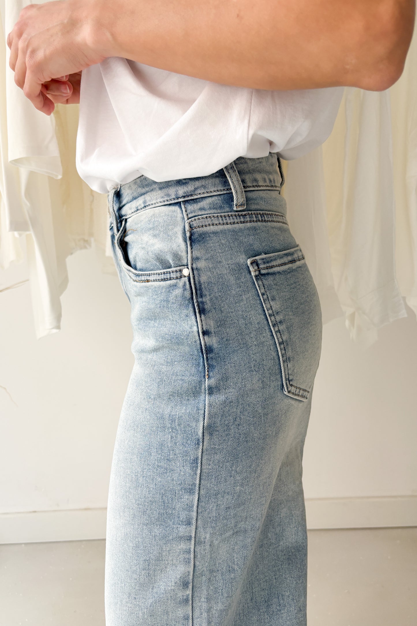 Mega baggy fazonú farmernadrág