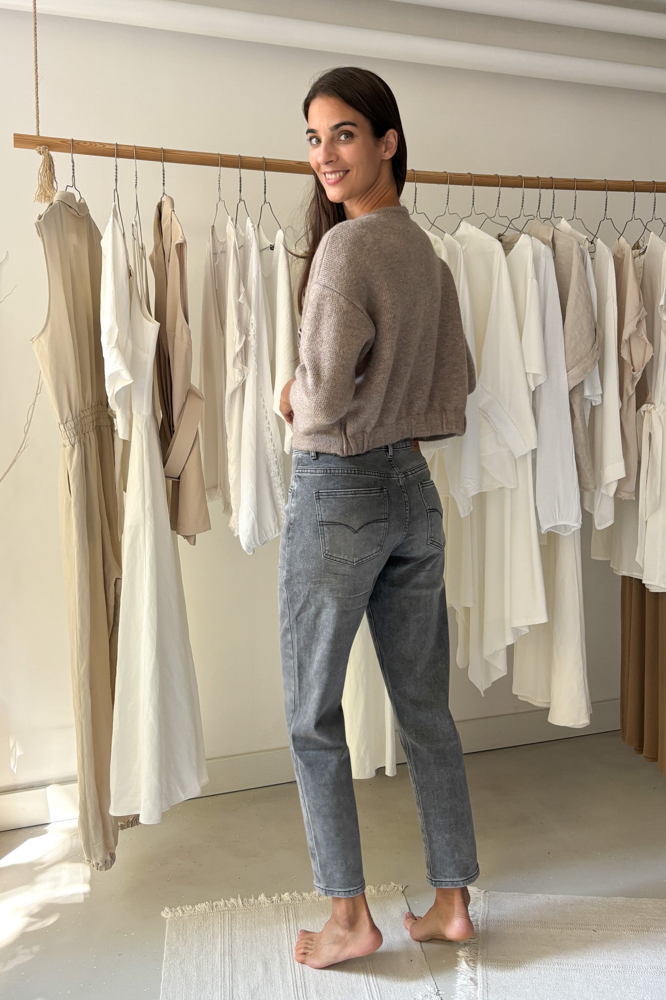 Fahéj színű boleró