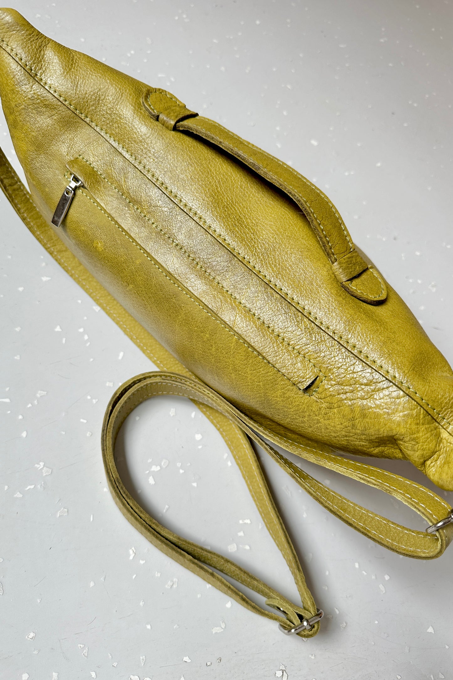 Oversize övtáska - olajzöld