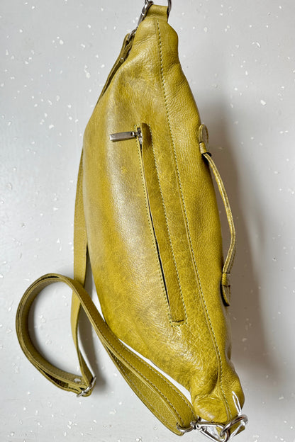 Oversize övtáska - olajzöld