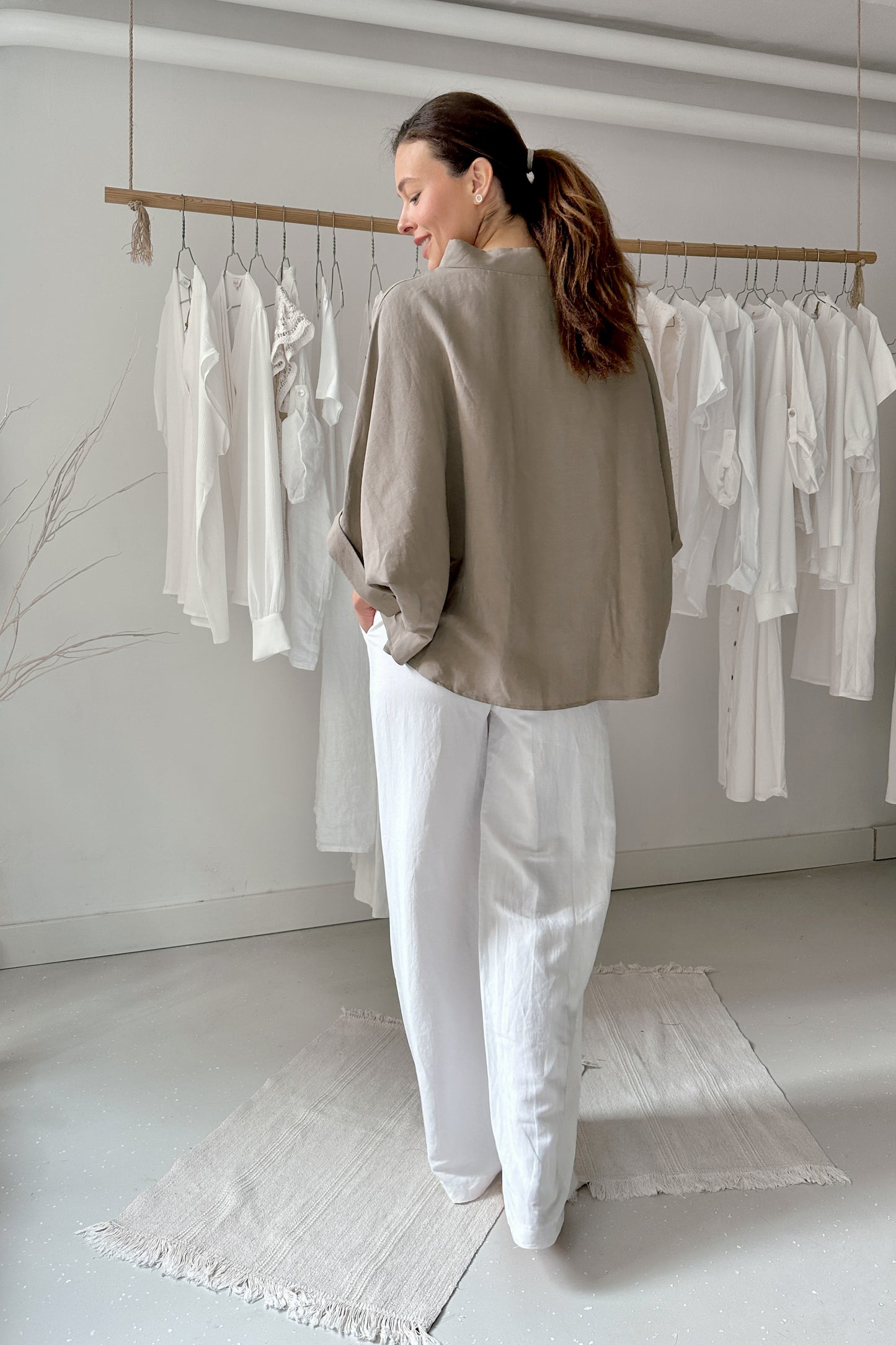 Batwing sleeve top - LEN