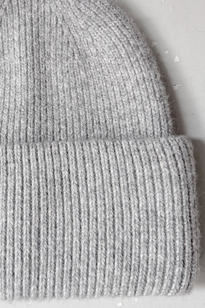 Vastagabb kötött sapka-szürke