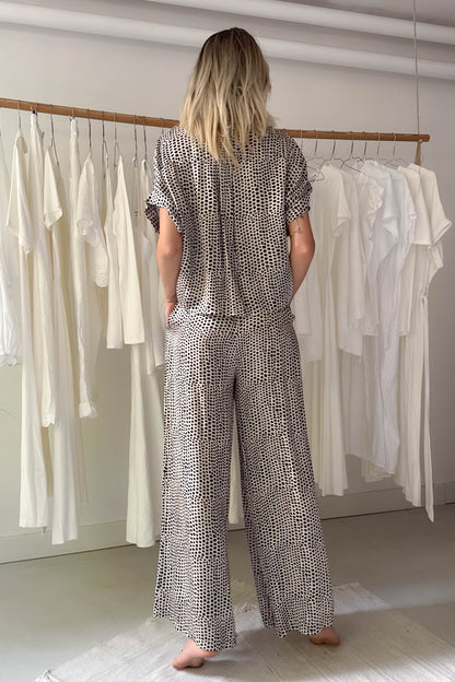 Pöttyös viszkóz szett