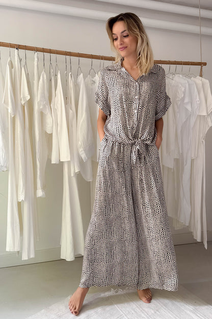 Pöttyös viszkóz szett