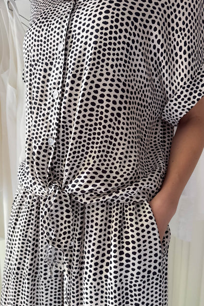 Pöttyös viszkóz szett