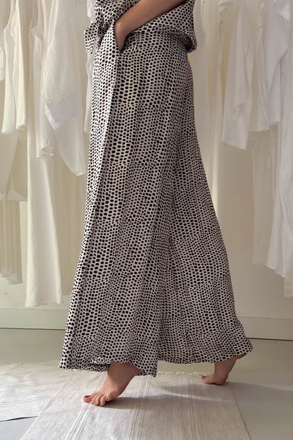 Pöttyös viszkóz szett