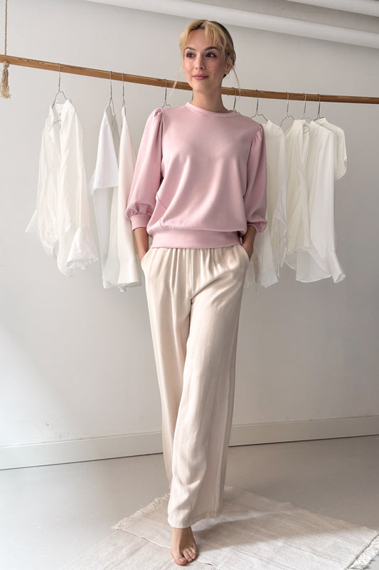 Puffos ujjú felső - macaron