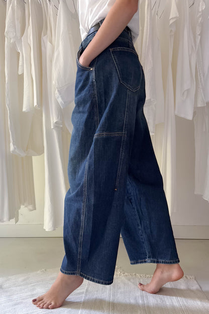 Láncos övvel ballon farmer nadrág