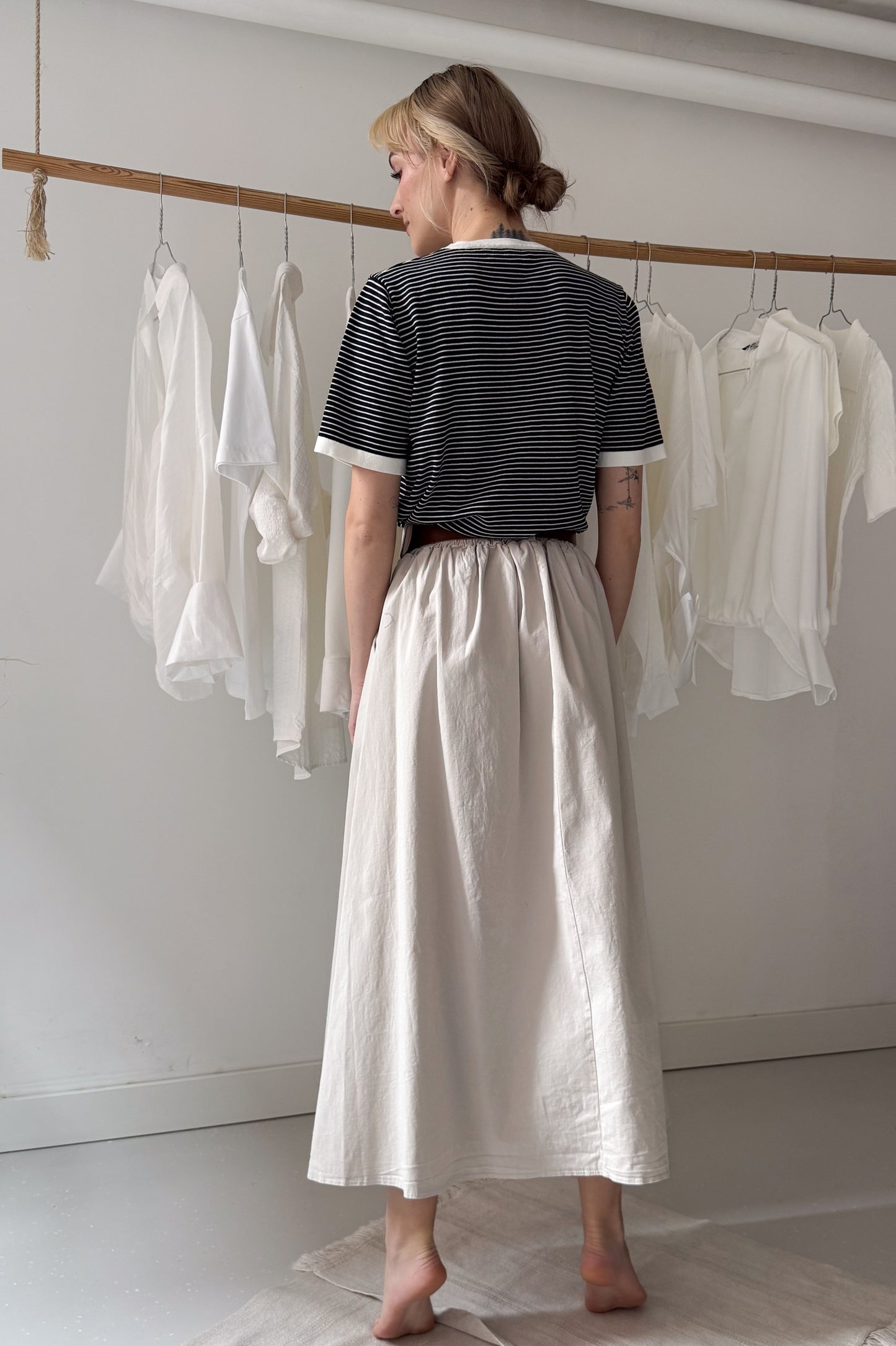 Tacsis csíkos póló