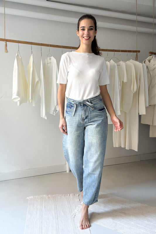 Kötős farmernadrág