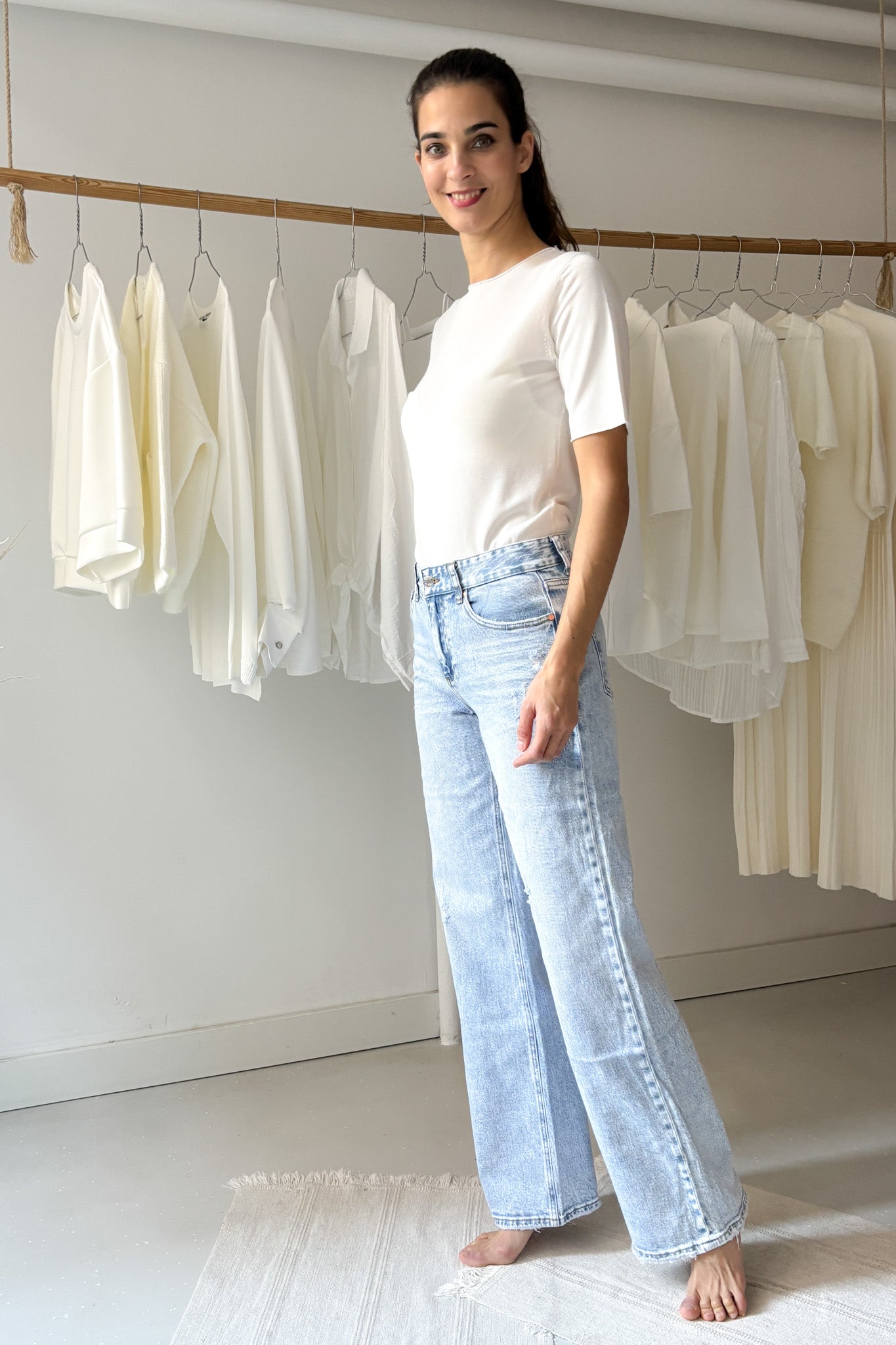 Egyenesszárú nadrág