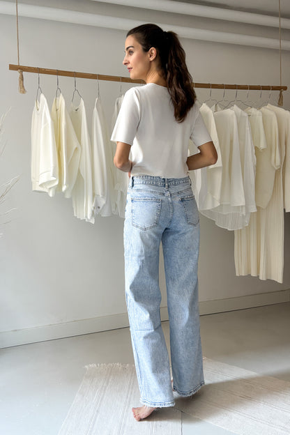 Egyenesszárú nadrág