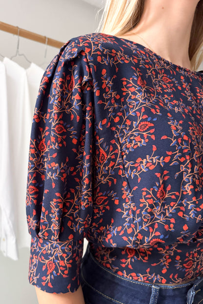 Hófehérke felső-sötétkék