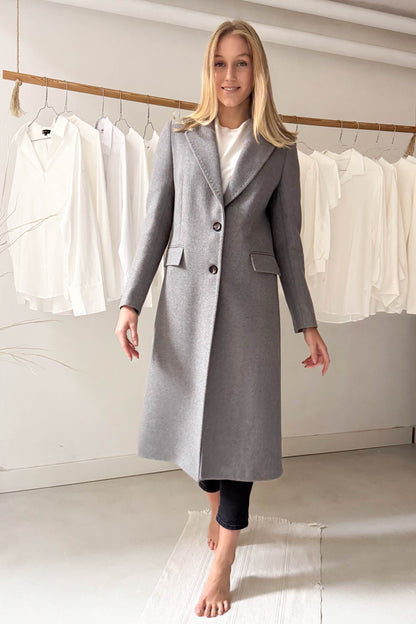 Szövetkabát-szürke