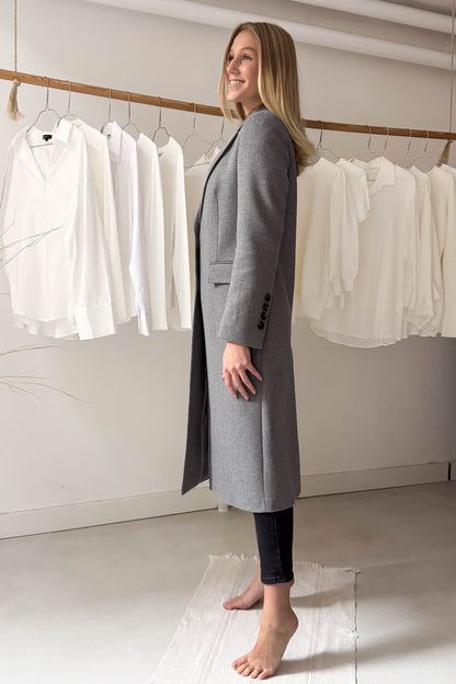 Szövetkabát-szürke