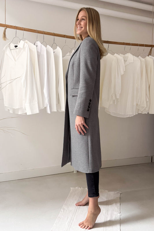 Szövetkabát-szürke