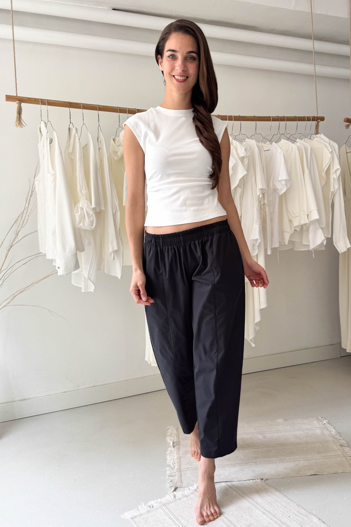 Pamutkarton csípőnadrág