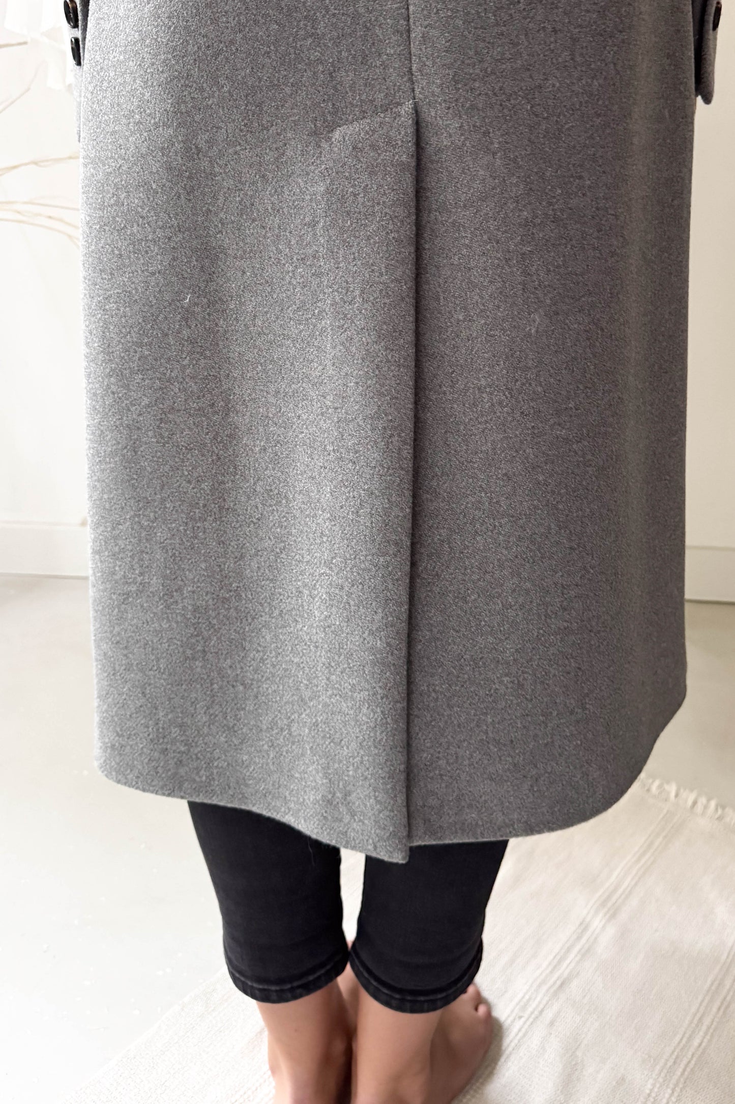 Szövetkabát-szürke