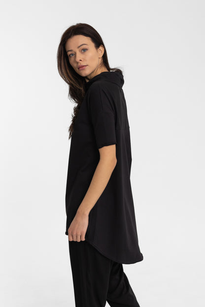 Csavart nyakú pulóver - hosszú