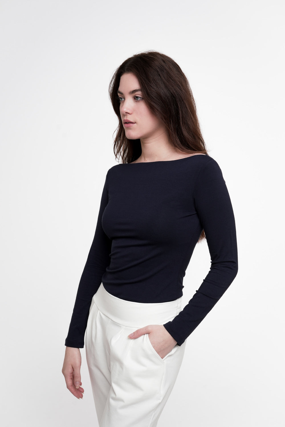 Basic felső - sötétkék